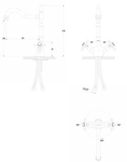 Смеситель для кухни Paulmark Essen Es226001-307 терракотовый